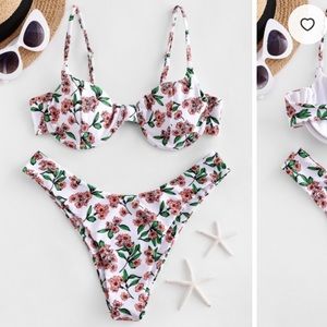 Floral bikini
